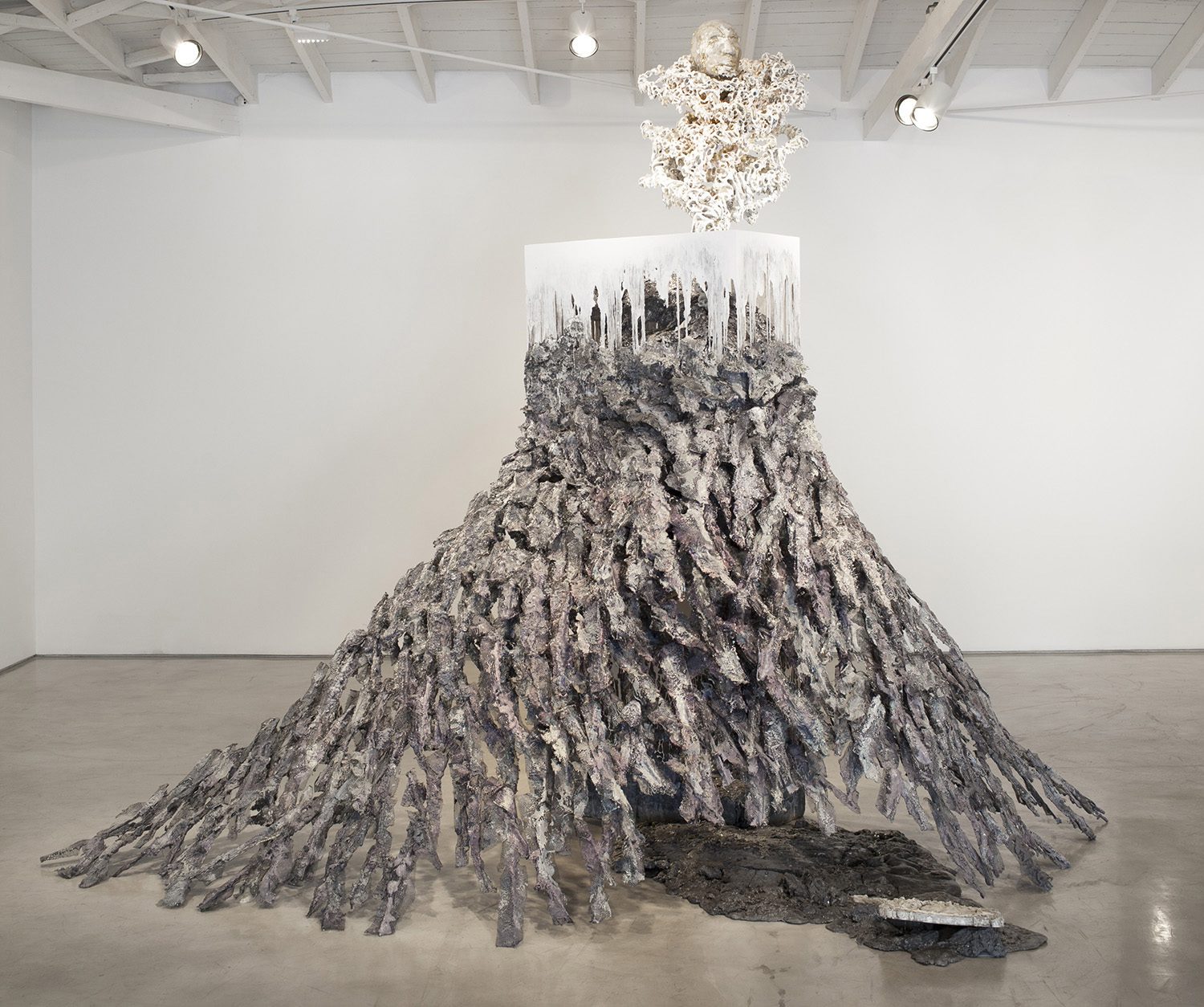 Diana Al-Hadid, Smoke and Mirrors, 2015, Moran Moran Gallery