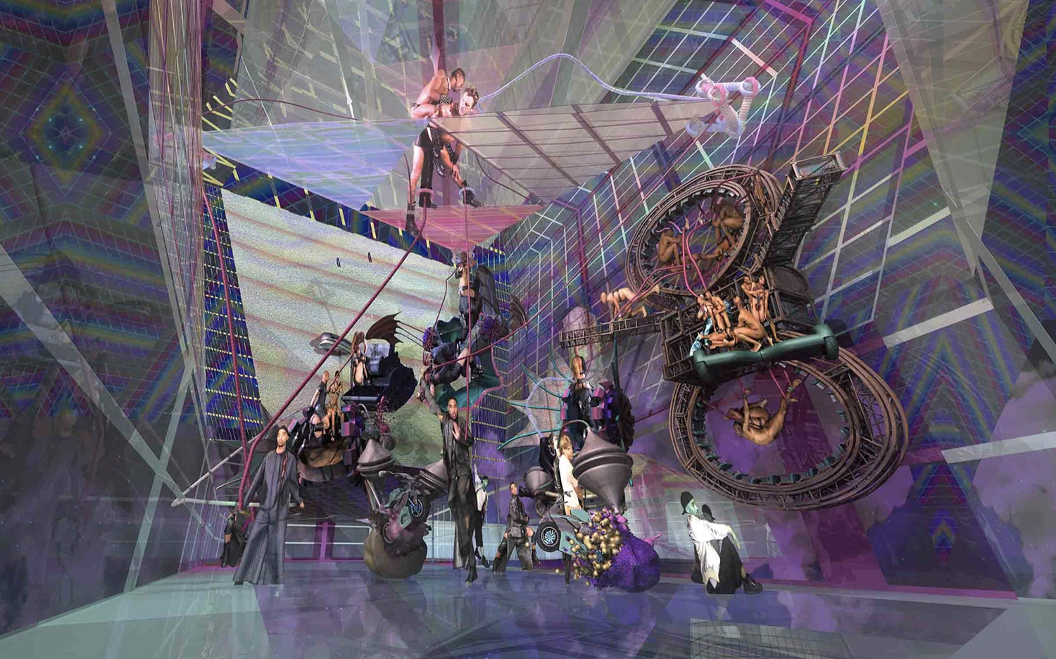 Performing the future: how two young artists use robots and VR to